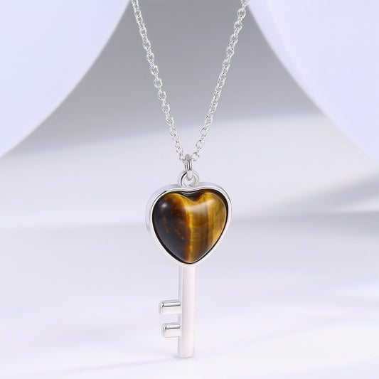 Pozlacená slitina - Náhrdelník s Hnědým Emporia® Křišťálem přibližná hmotnost: 10 gramů