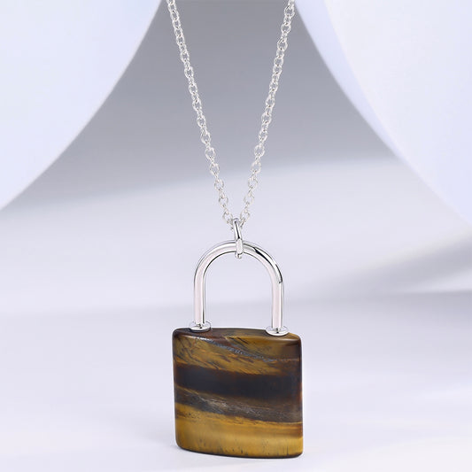 Pozlacená slitina - Náhrdelník s Hnědým Emporia® Křišťálem přibližná hmotnost: 10 gramů