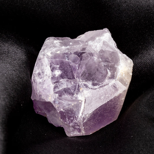 Amethyst Incense Stick Holder: Handcrafted from Natural Raw Amethyst (3–5 cm).