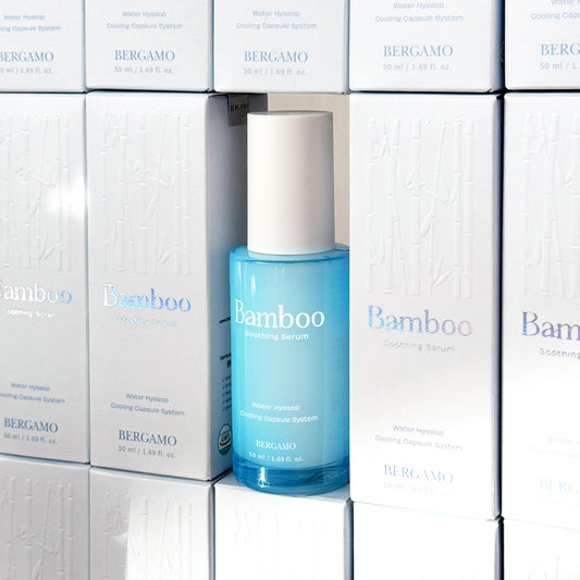 BERGAMO Bamboo 5v1 zklidňující pleťové sérum s kyselinou hyaluronovou – 50 ml