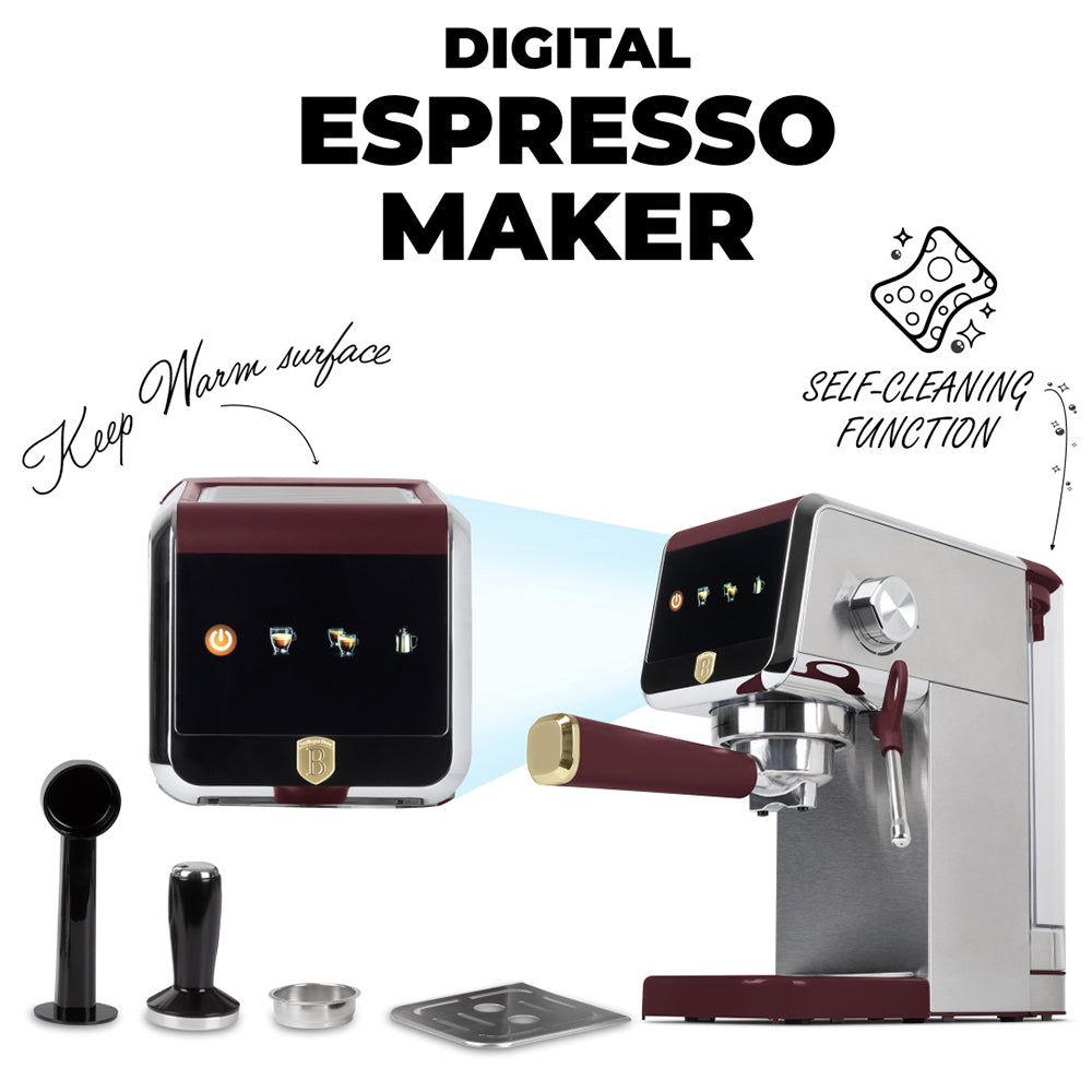 Digitální espresso kávovar Berlinger Haus 9 