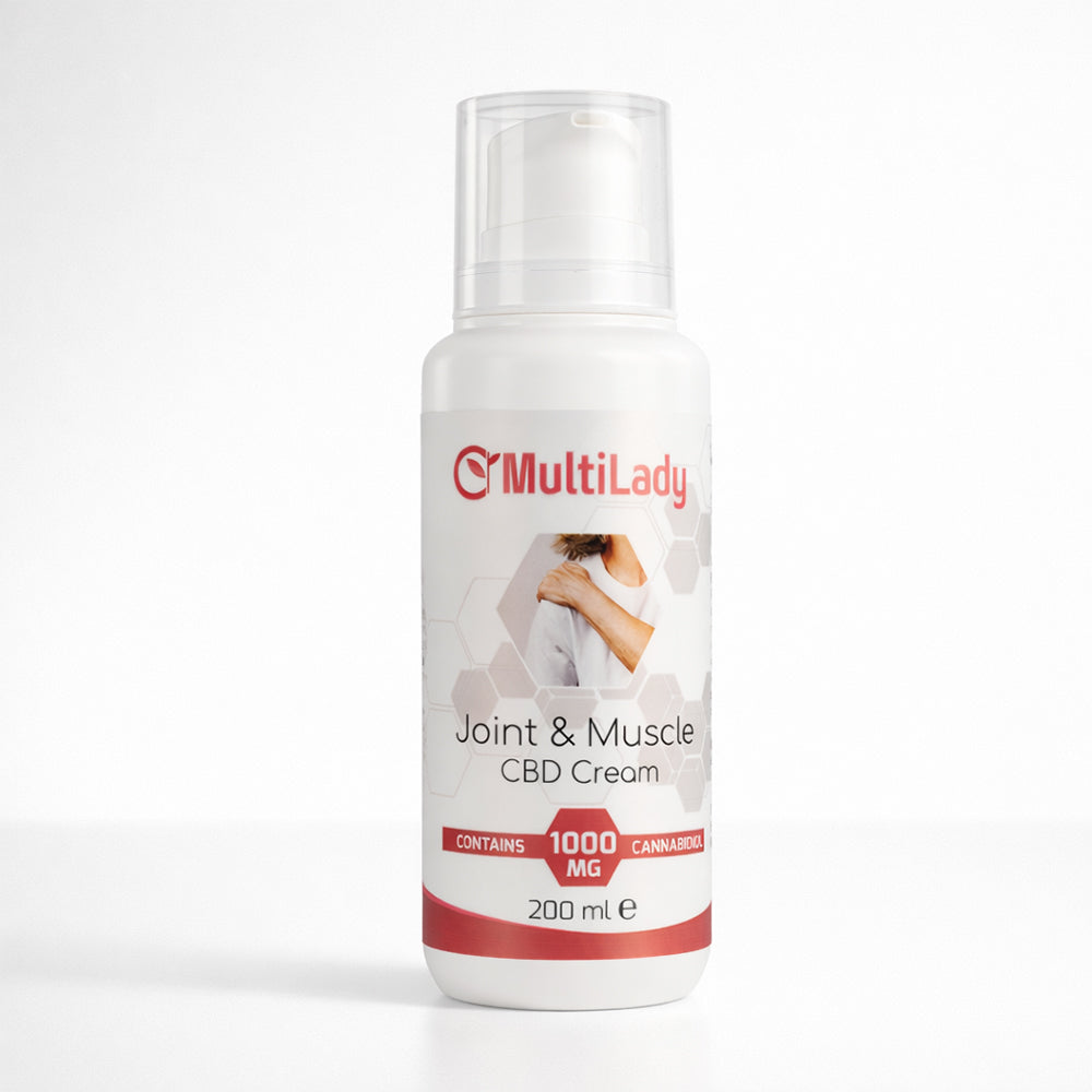 Krém na klouby a svaly MultiLady CBD 1000 mg – 200 ml
