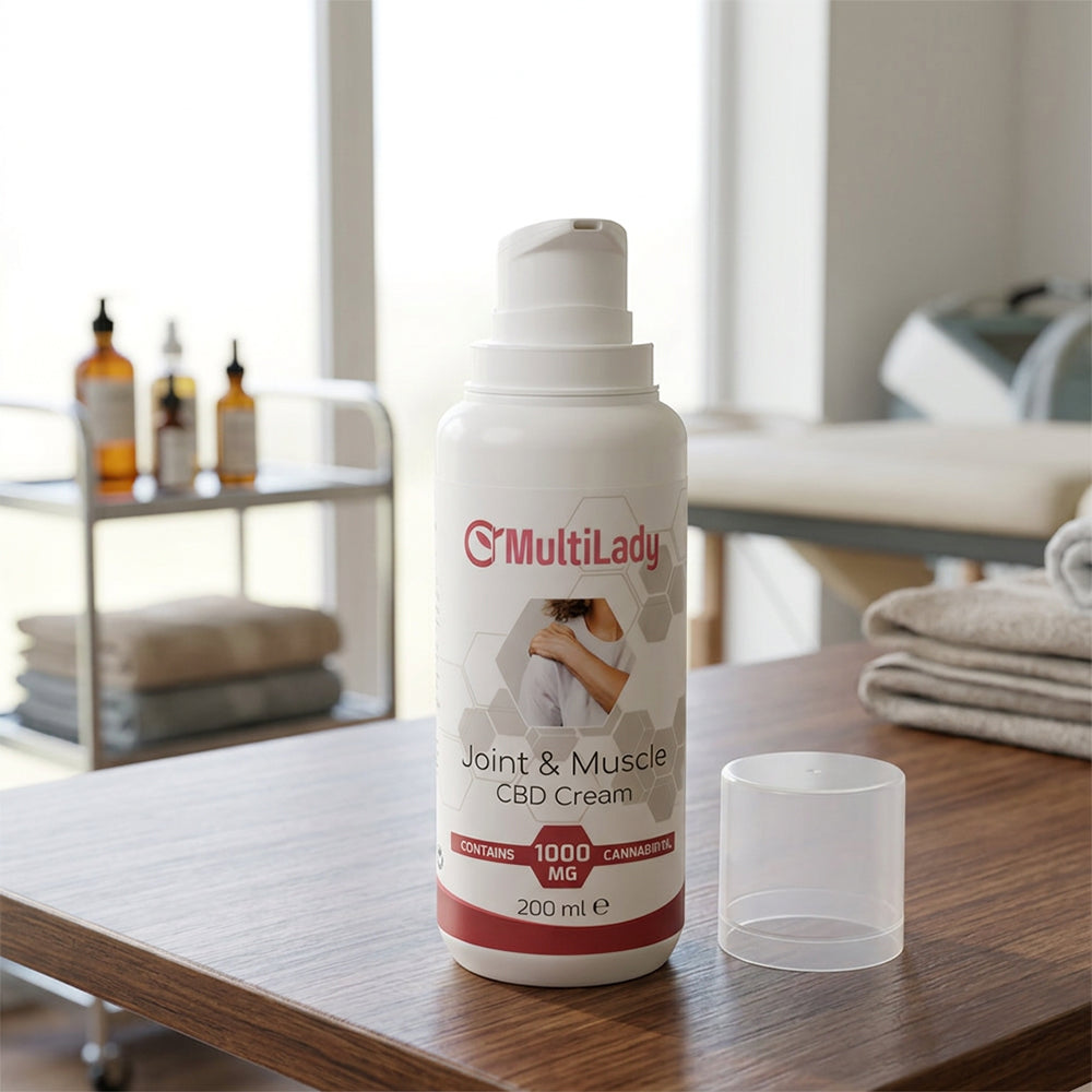 Krém na klouby a svaly MultiLady CBD 1000 mg – 200 ml