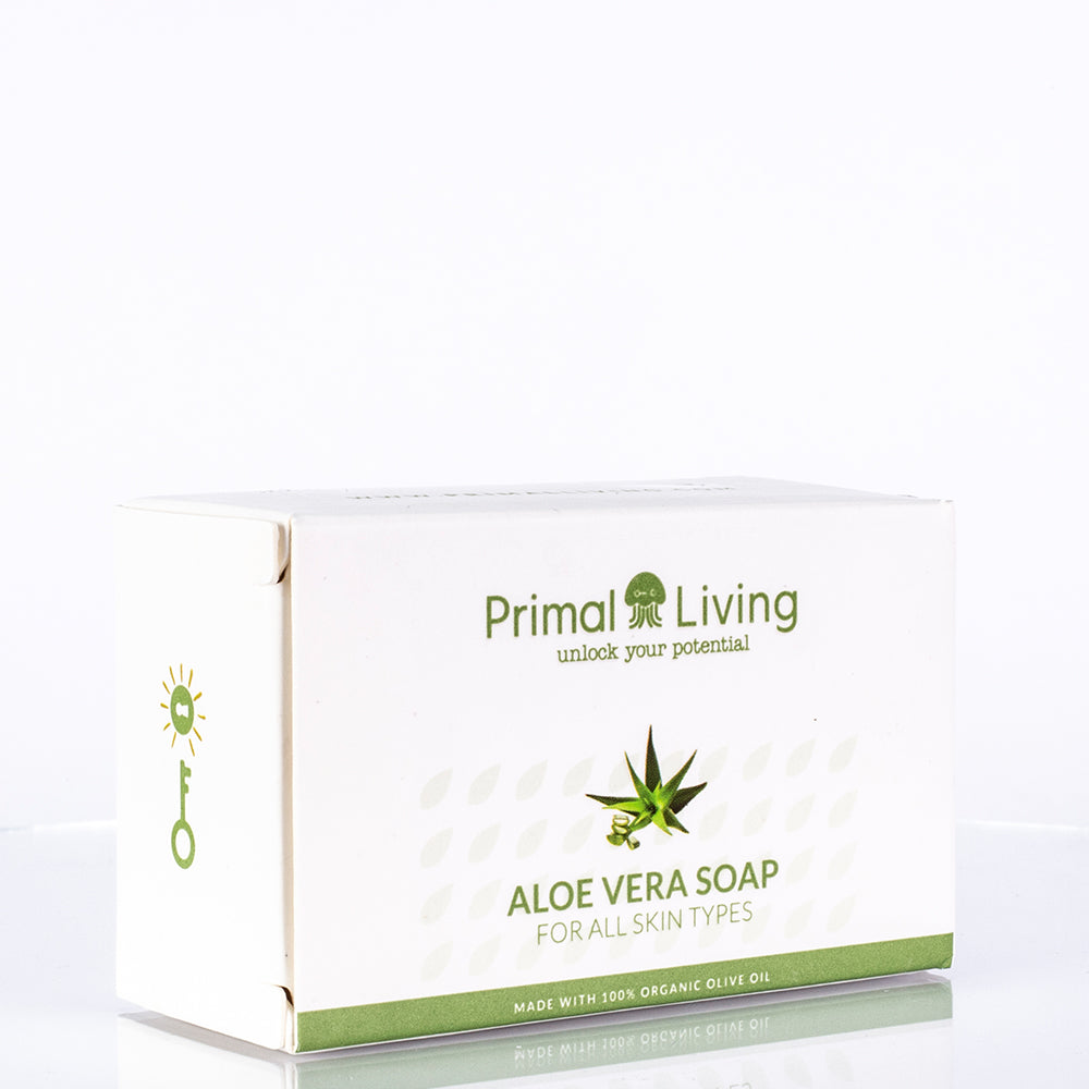 Mýdlo Primal Living - aloe vera 4 