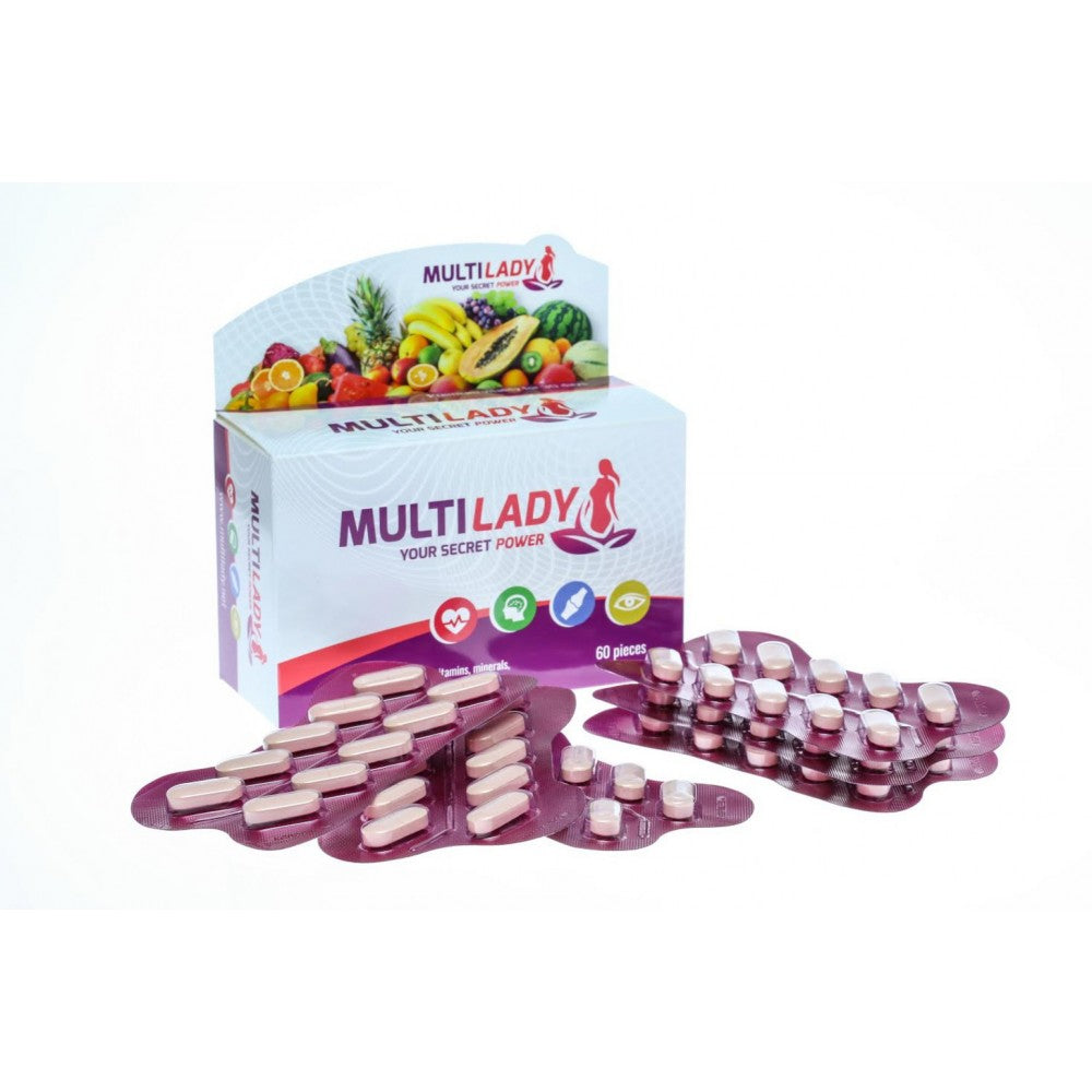 MultiLady - Premiový Imunitu Posilující MultiVitamin pro Ženy 1 
