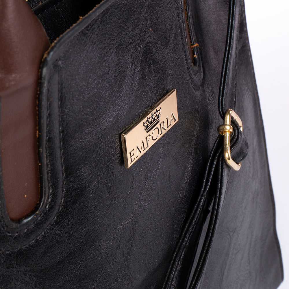 Emporia 2024 Letní kolekce - "Černý našeptávač", sada 3 tašek; černá barva 6 