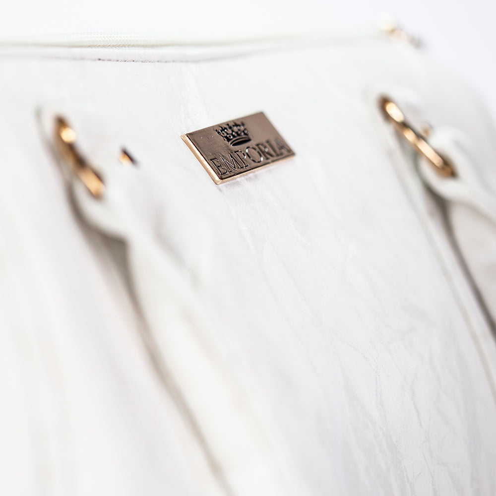 Jarní kolekce Emporia 2025 – „Měsíc slonoviny“, 6dílná sada tašek; bílý