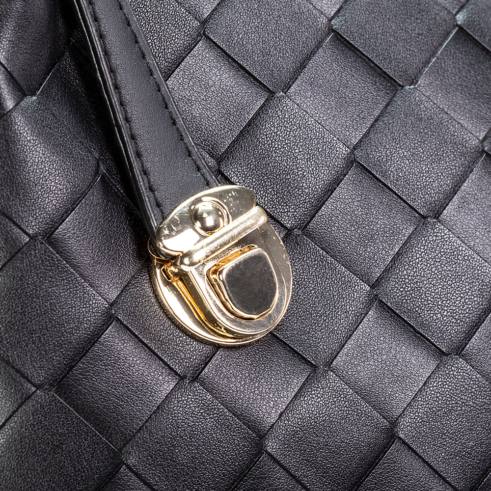 Jarní kolekce Emporia 2025 – „Onyxové zatmění“, 6dílná sada tašek; černý 2 