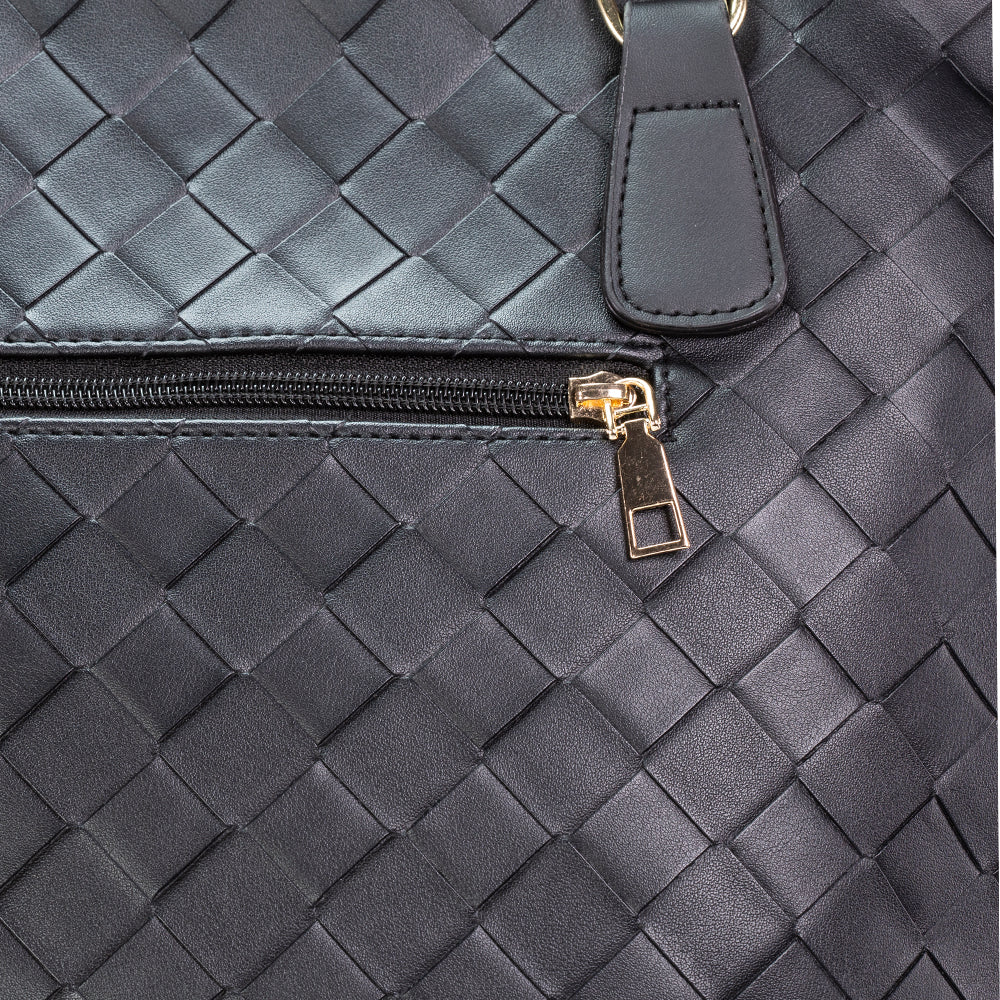 Jarní kolekce Emporia 2025 – „Onyxové zatmění“, 6dílná sada tašek; černý 16 