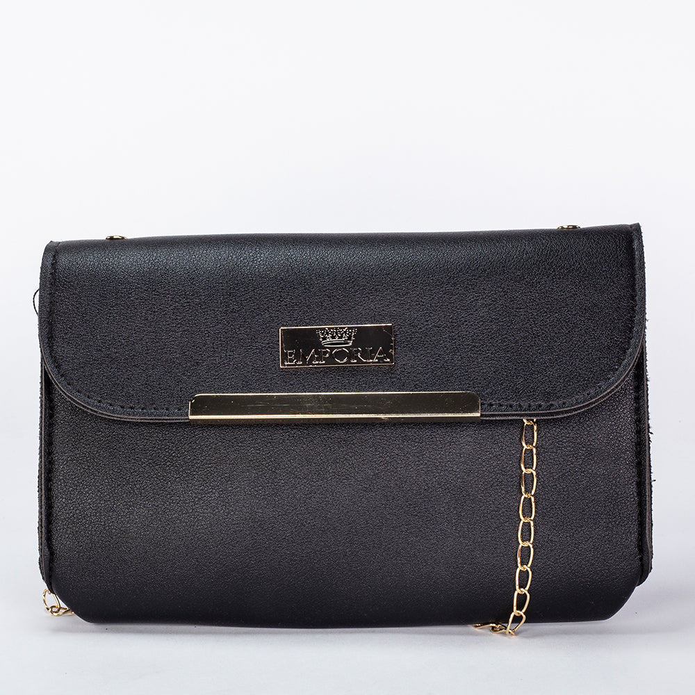 Jarní kolekce Emporia 2025 – „Tmavý samet“, 3dílná sada tašek; černý