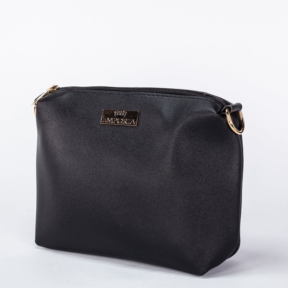 Jarní kolekce Emporia 2025 – „Tmavý samet“, 3dílná sada tašek; černý