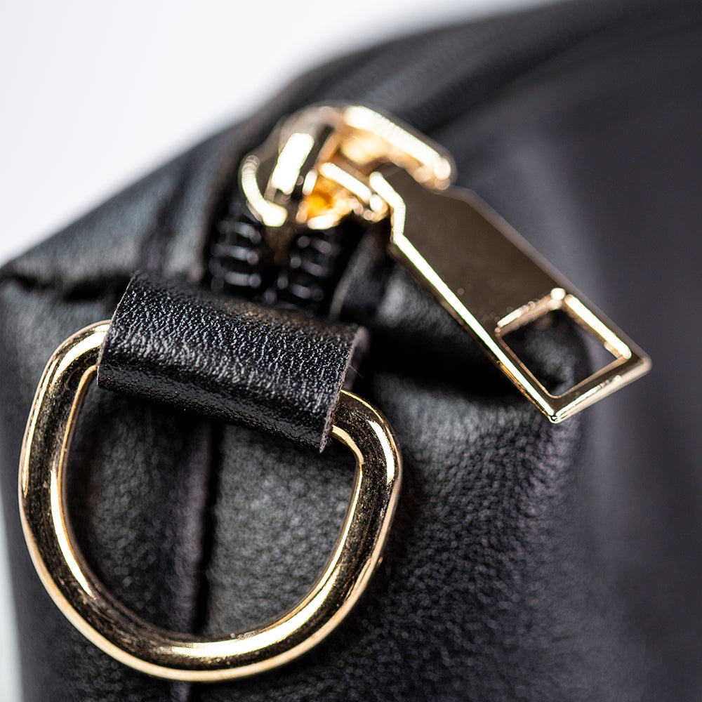 Jarní kolekce Emporia 2025 – „Tmavý samet“, 3dílná sada tašek; černý 14 