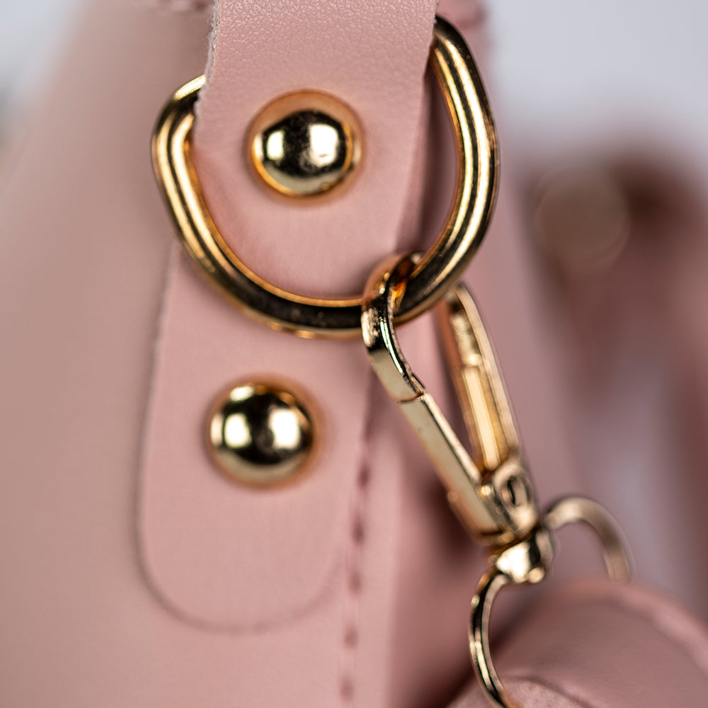 Jarní kolekce Emporia 2025 - "Třešňový květ", 3dílná sada tašek; růžový