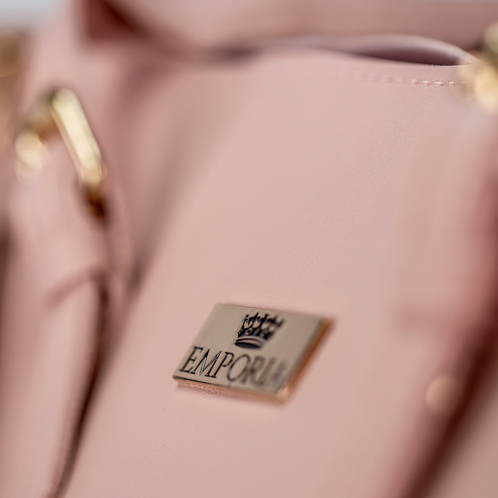 Jarní kolekce Emporia 2025 - "Třešňový květ", 3dílná sada tašek; růžový