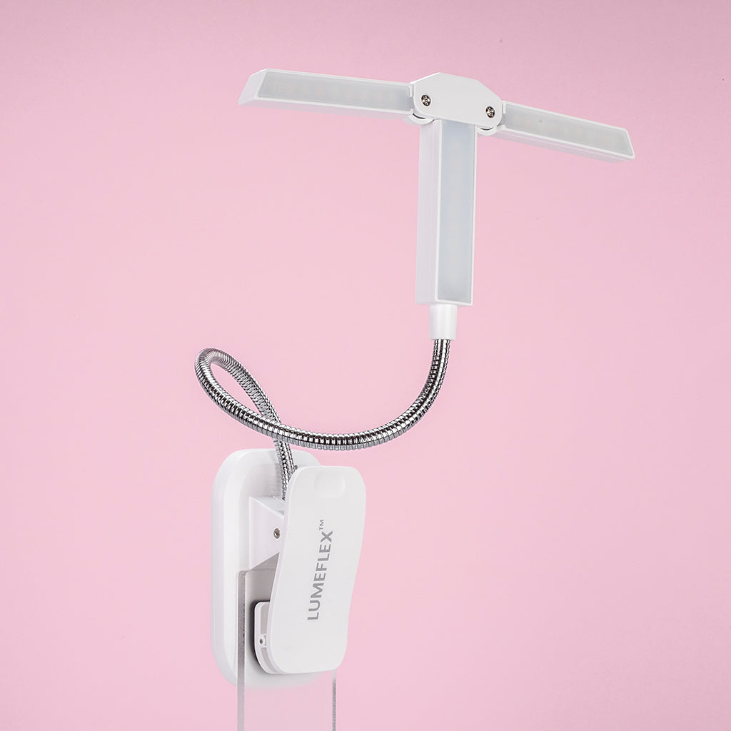 LumeFlex 3-hlavé knižní světlo 13 