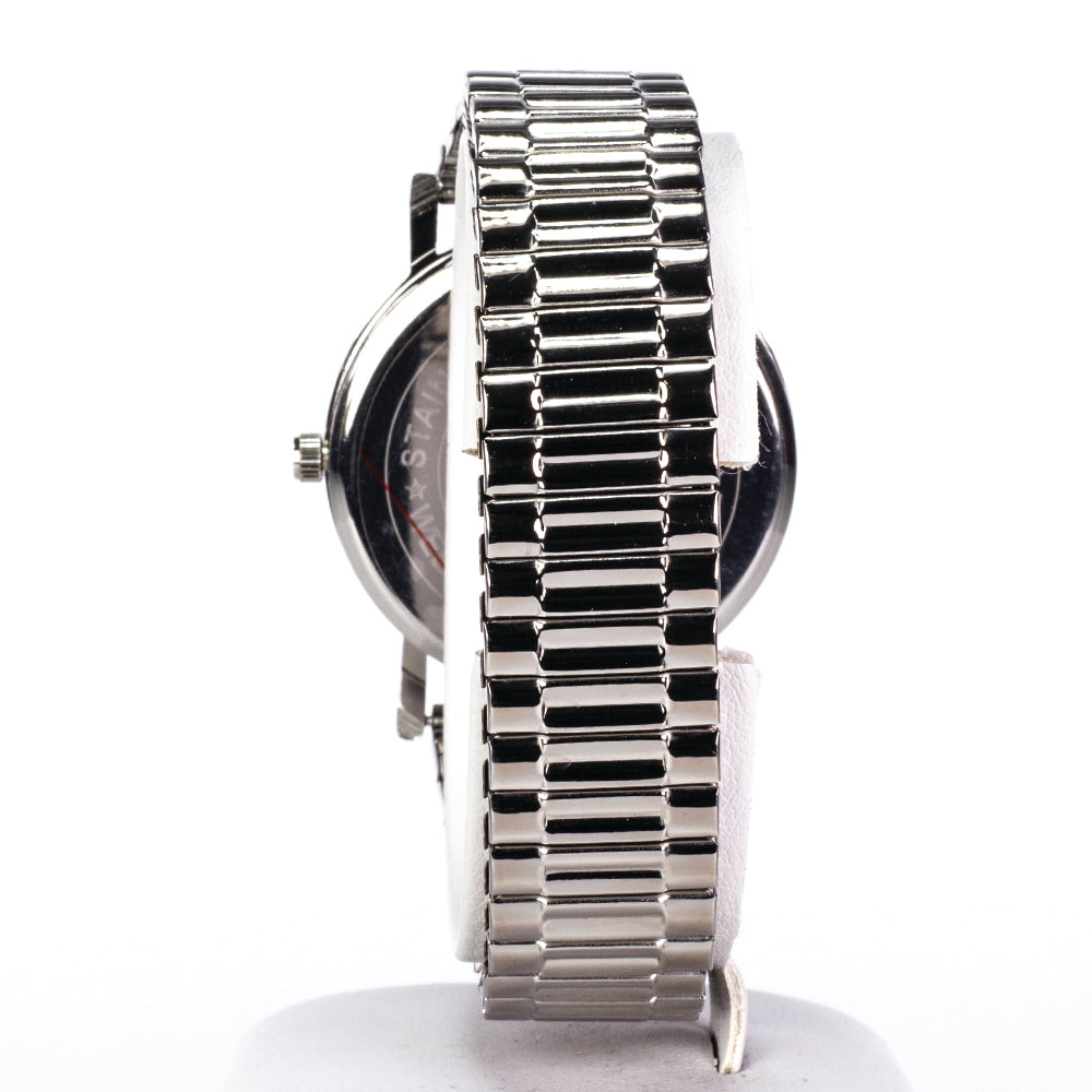 Dámské hodinky Excellanc stříbrné barvy s řemínkem z nerezové oceli.