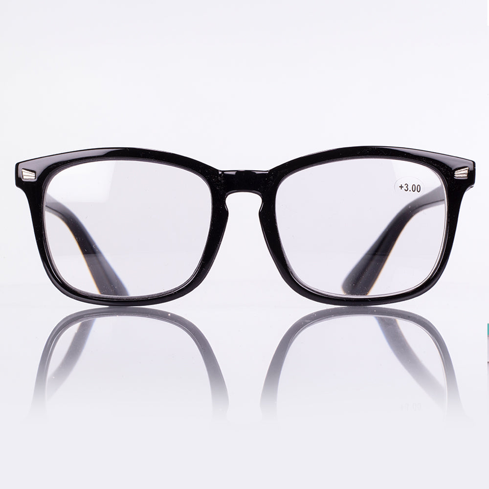 Emporia Multifocus Reading Glasses, Flexible power range: from 0.5 to 3, Black 1 