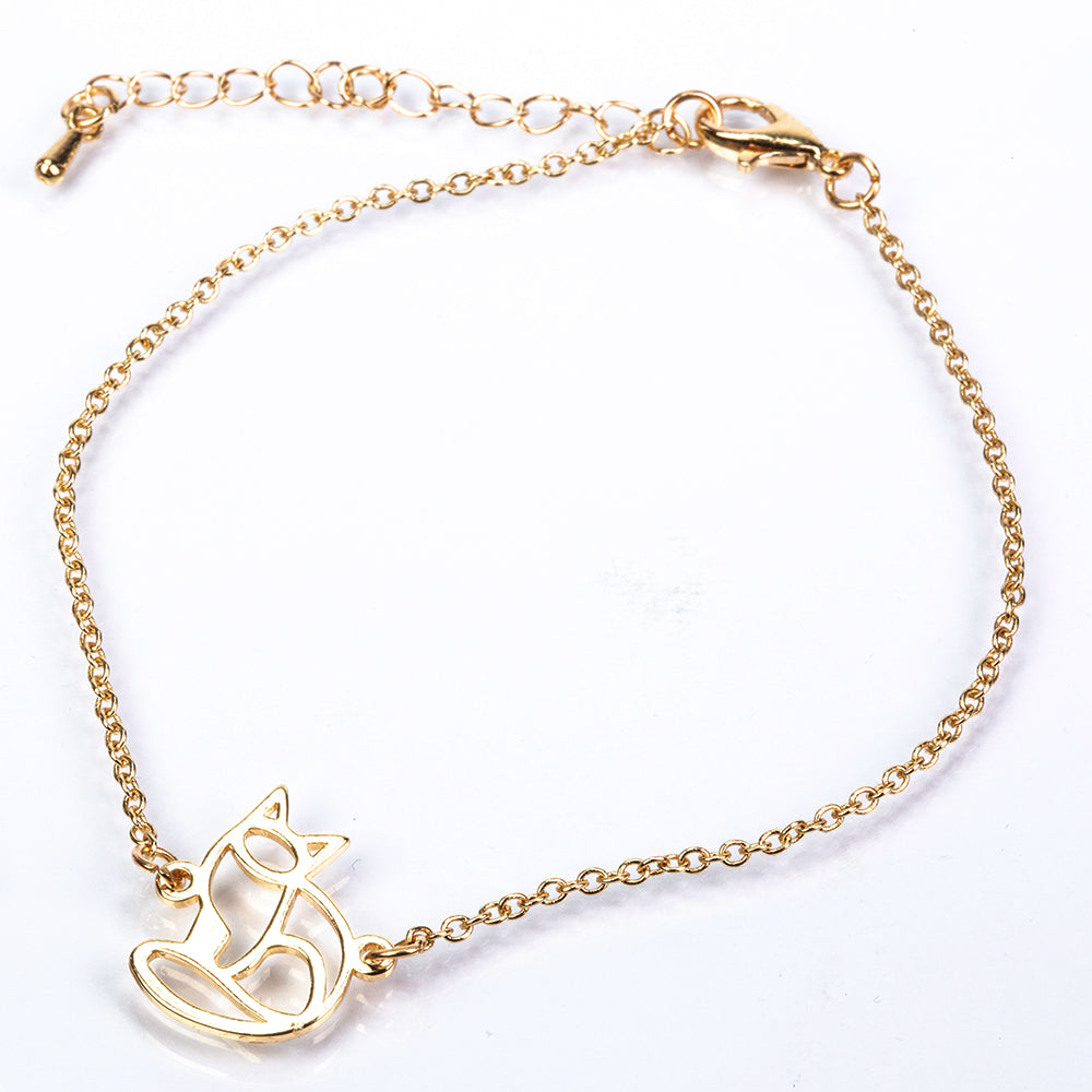 Pozlacená Slitinová Sada ( Náhrdelník+Náramek+Přívěsek ) 6 