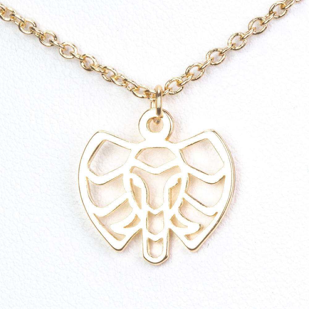 Pozlacená Slitinová Sada ( Náhrdelník+Náramek )