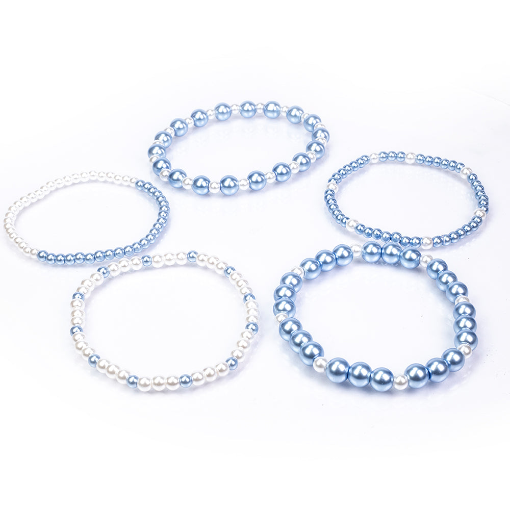 Korále Sada se Skleněná Perla přibližná hmotnost: 40 gramů ( Náramek )