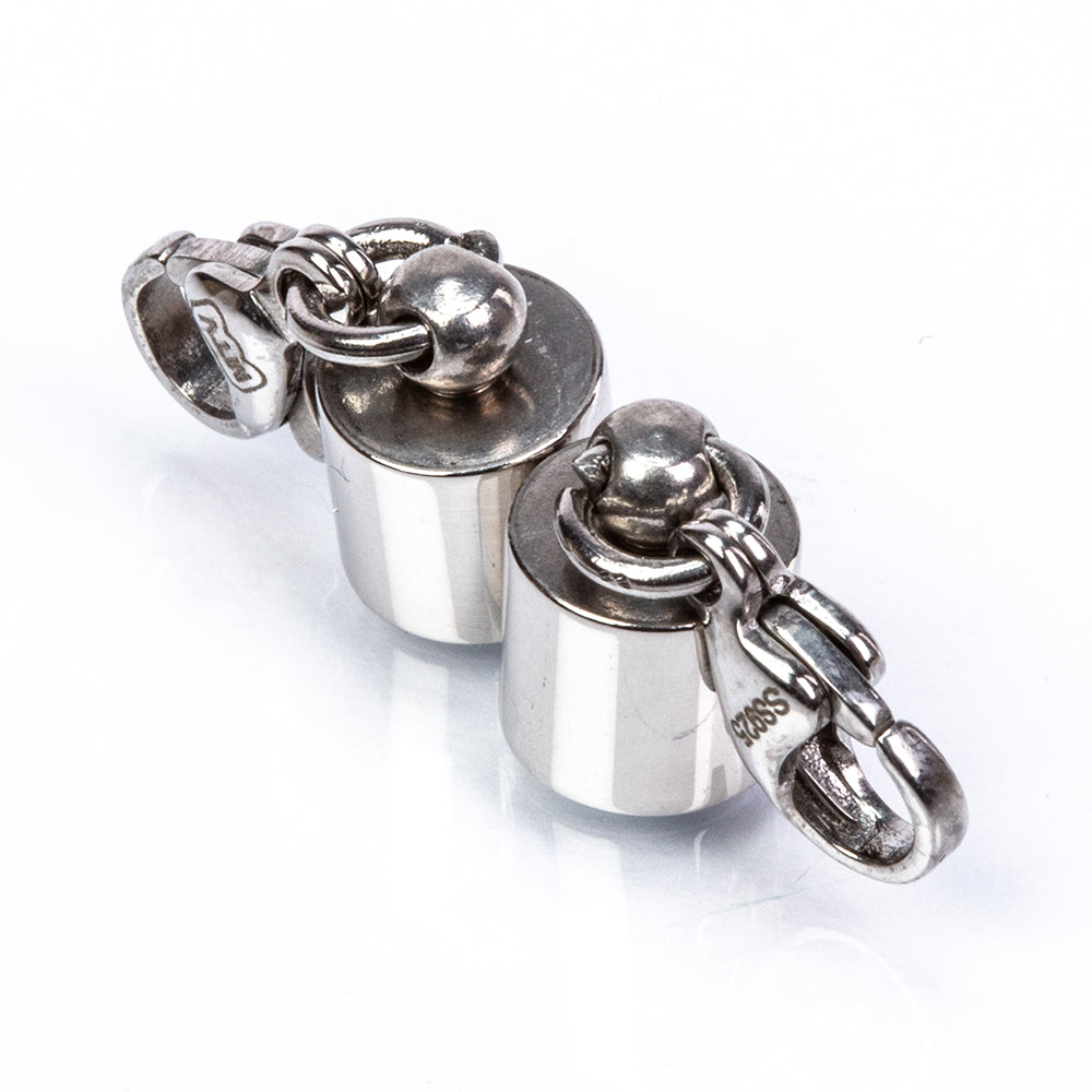 Stříbrný magnetický zámek 3 