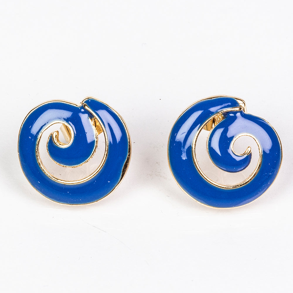 Pozlacená slitina - Sada se Smaltem přibližná hmotnost: 35.29 gramů ( Náhrdelník+Náušnice ) 4 