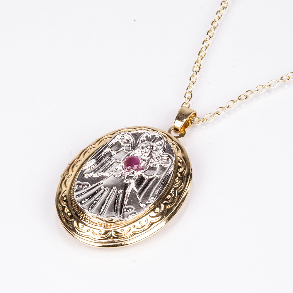 Náhrdelník s medailonkem andělského ochránce 4 