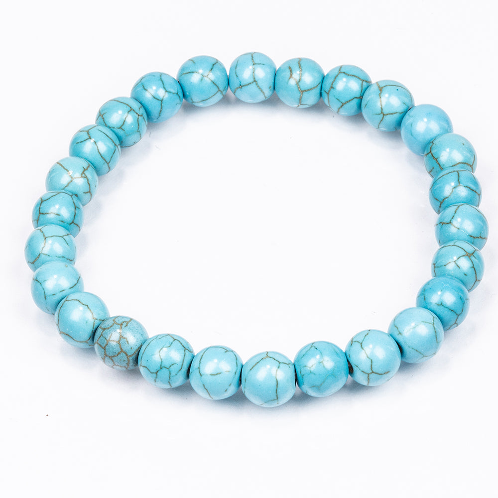 Sada 5 minerálních náramků 2 