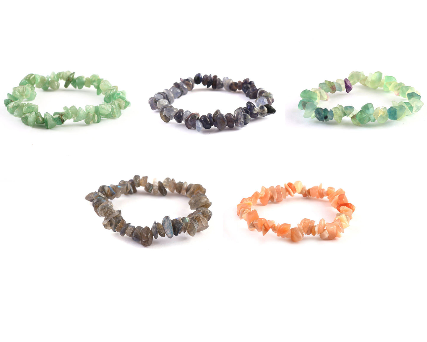 Nugetová Sada s Labradoritem a Citrínem