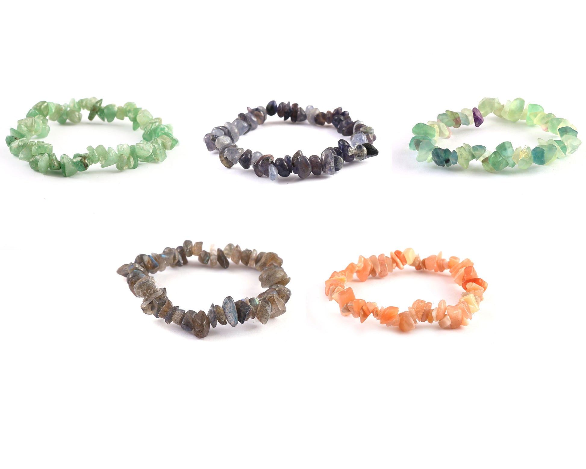 Nugetová Sada s Labradoritem a Citrínem 3 