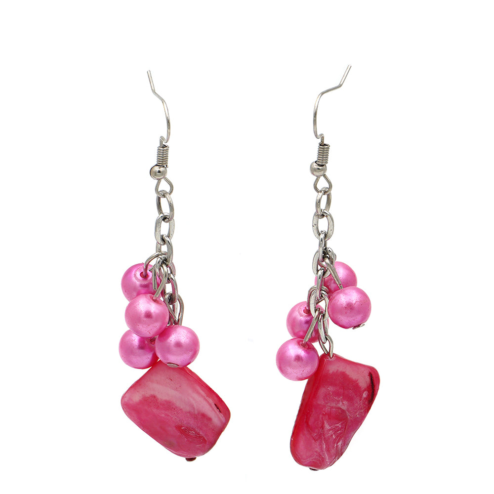 Nugetová Sada s Lasturou a Růžovým Emporia® Křišťálem přibližná hmotnost: 38.46 gramů ( Náhrdelník+Náušnice+Náramek ) 3 