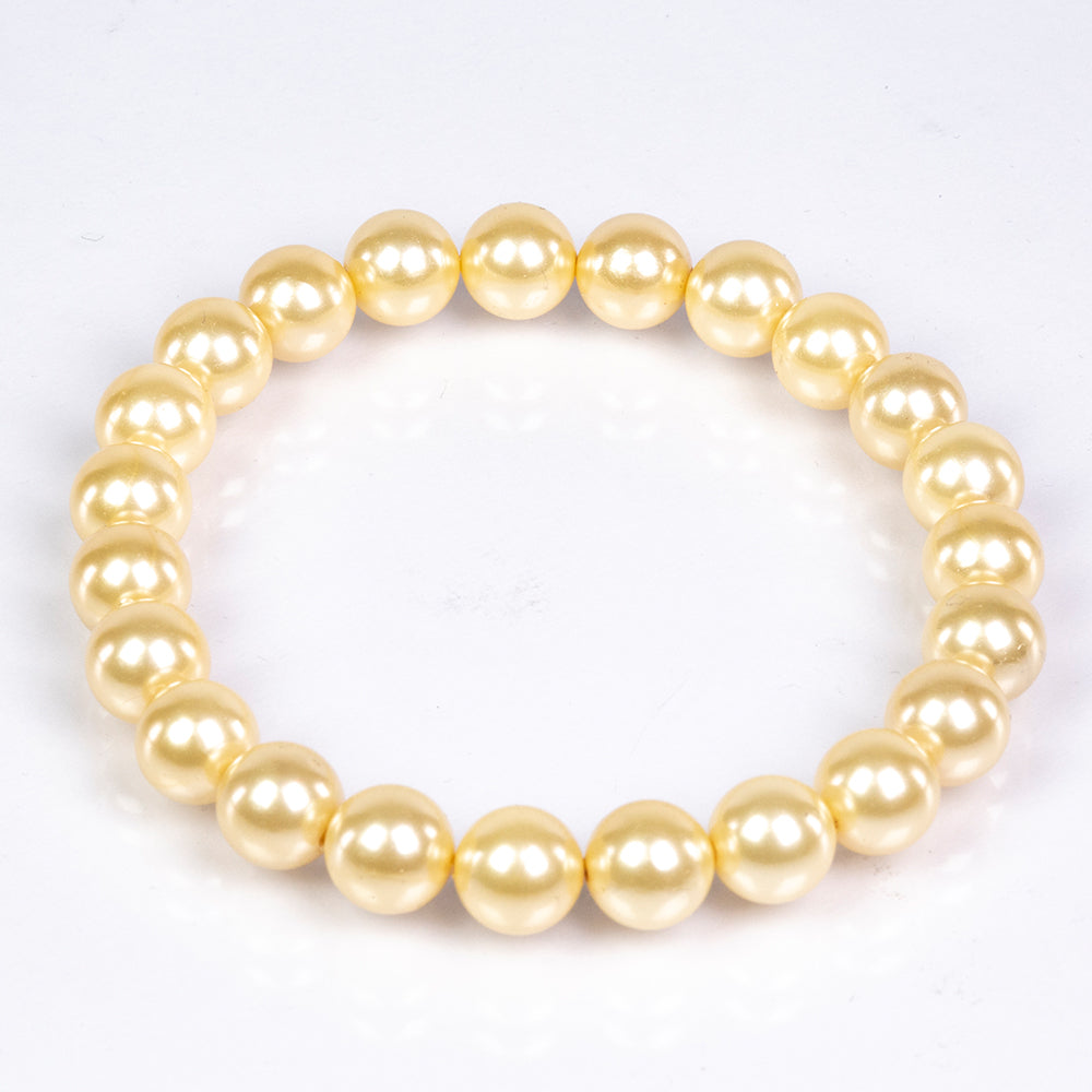 Pozlacené Stříbro 925/1000 - Sada s Jihomořskou Zlatou Perlou - Karátové číslo: 473.5. přibližná hmotnost: 95.36 gramů ( Náhrdelník+Náušnice+Náramek )