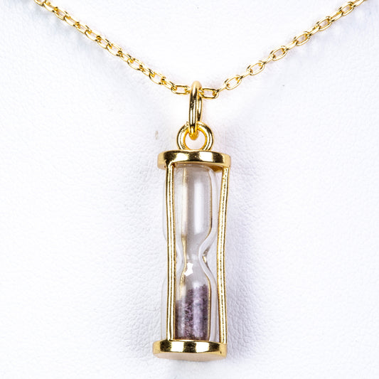 Pozlacená slitina - Náhrdelník s Thajským Rubínem - Karátové číslo: 1.15. přibližná hmotnost: 5.95 gramů