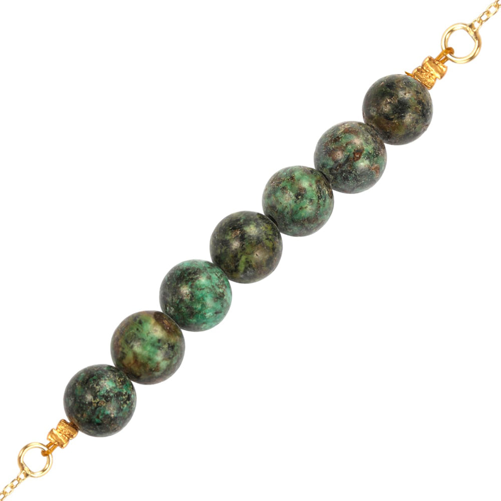 Pozlacené Stříbro 925/1000 - Náhrdelník s Tyrkysem - Karátové číslo: 31.8. přibližná hmotnost: 8.2 gramů