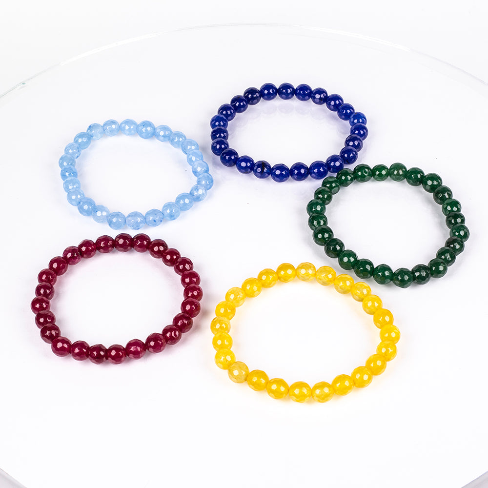 Nugetová Sada se Žlutým Jadeitem a se Zeleným Jadeitem - Karátové číslo: 415.35. přibližná hmotnost: 83.07 gramů ( Náramek ) 1 