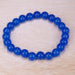 Set of Bracelet with Dyed Amethyst Jade, Green Jade, Light Blue Jade, Dark Blue Jade and Red Jade ATWG: 88.55 cts, AVG: 88.56 grms