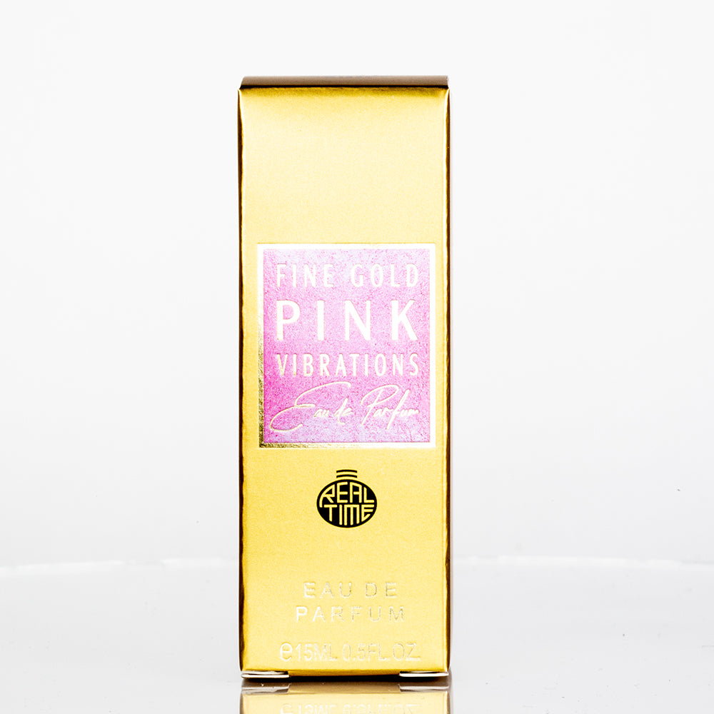 15ml EDP „FINE GOLD PINK VIBRATIONS“ – ovocno-citrusová vůně