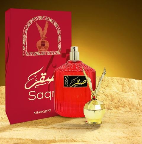 100 ml Eau de Perfume Oriental SAQR (TOP: PINK PEPPER, LEMON, BLACK CURRANT; MIDDLE: ROSEMARY, GERANIUM, CEDARWOOD; BASE: PATCHOULI, SANDALWOOD, MOSS) 1 