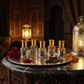 KHALIS SILVER 5*12 ML perfume oil set (TOP:Saffron, Raspberry, Grapefruit, Aromatic Aldehydes; MIDDLE:Rose, Jasmine, White Florals, Oud, Cedarwood; BASE:Sandalwood, Vanilla, Tonka, Musk, Ambergris, Leather, Woody Spices)