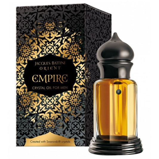 12 ml, Parfémový olej Jacques Battini Empire kořenitě – aromaticky – dřevitá vůně pro muže