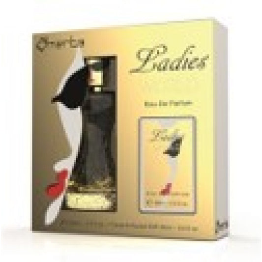 Omerta EDP 100 ml + 20 ml „Ladies World“ – květinová, dřevitá a pižmová vůně pro ženy