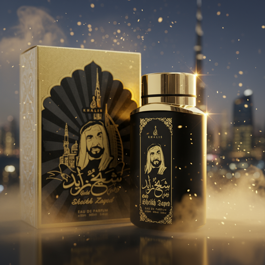 100 ml Eau de Perfume SHEIKH ZAYED GOLD Kořeněná Dřevitá Vůně pro Muže