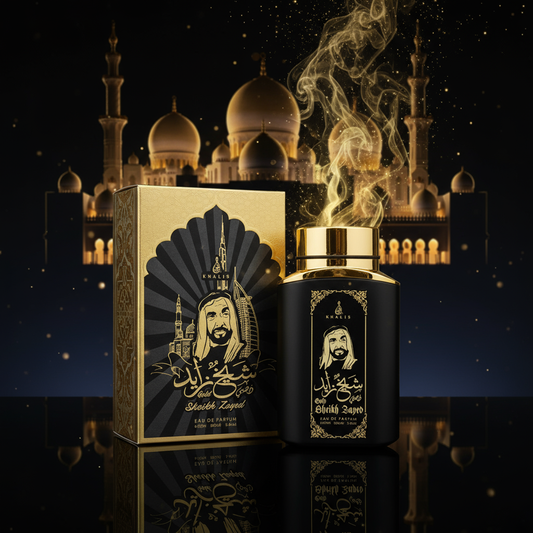 100 ml Eau de Perfume SHEIKH ZAYED GOLD Kořeněná Dřevitá Vůně pro Muže