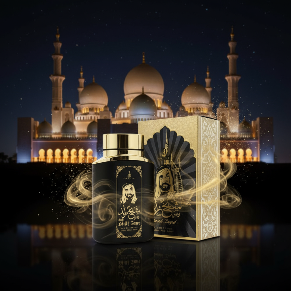 100 ml Eau de Perfume SHEIKH ZAYED GOLD Kořeněná Dřevitá Vůně pro Muže