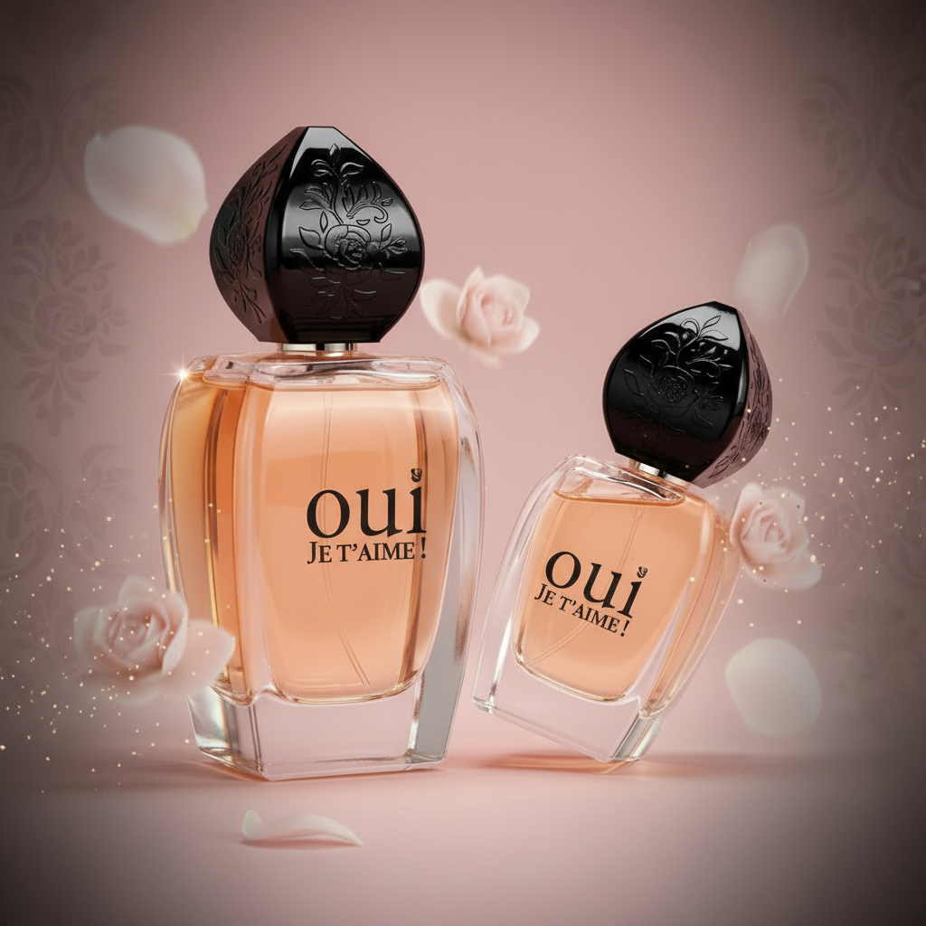 100 ml + 30 ml Eau de Perfume "OUI JE T’AIME" Cypřišová - Ovocná Vůně pro Ženy 4 
