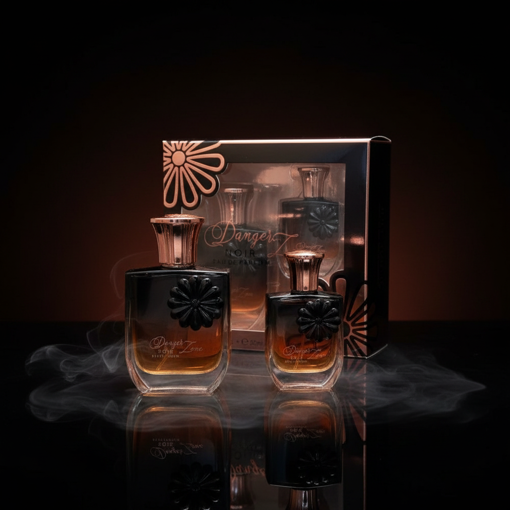 100 ml + 30 ml Eau de Perfume "DANGER ZONE NOIR" Orientální - Vanilková Vůně pro Ženy 1 