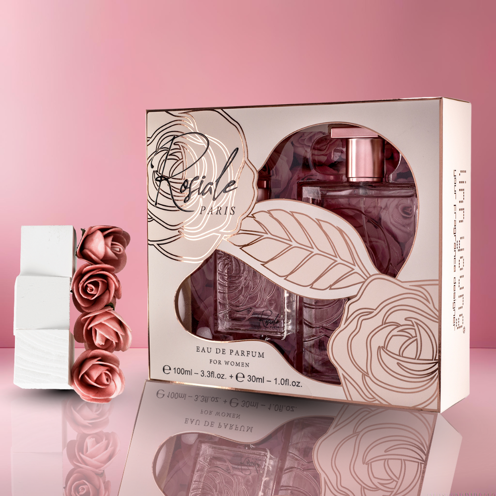 100 ml + 30 ml Eau de Perfume "ROSIALE" Svěží - Květinová Vůně pro Ženy 4 