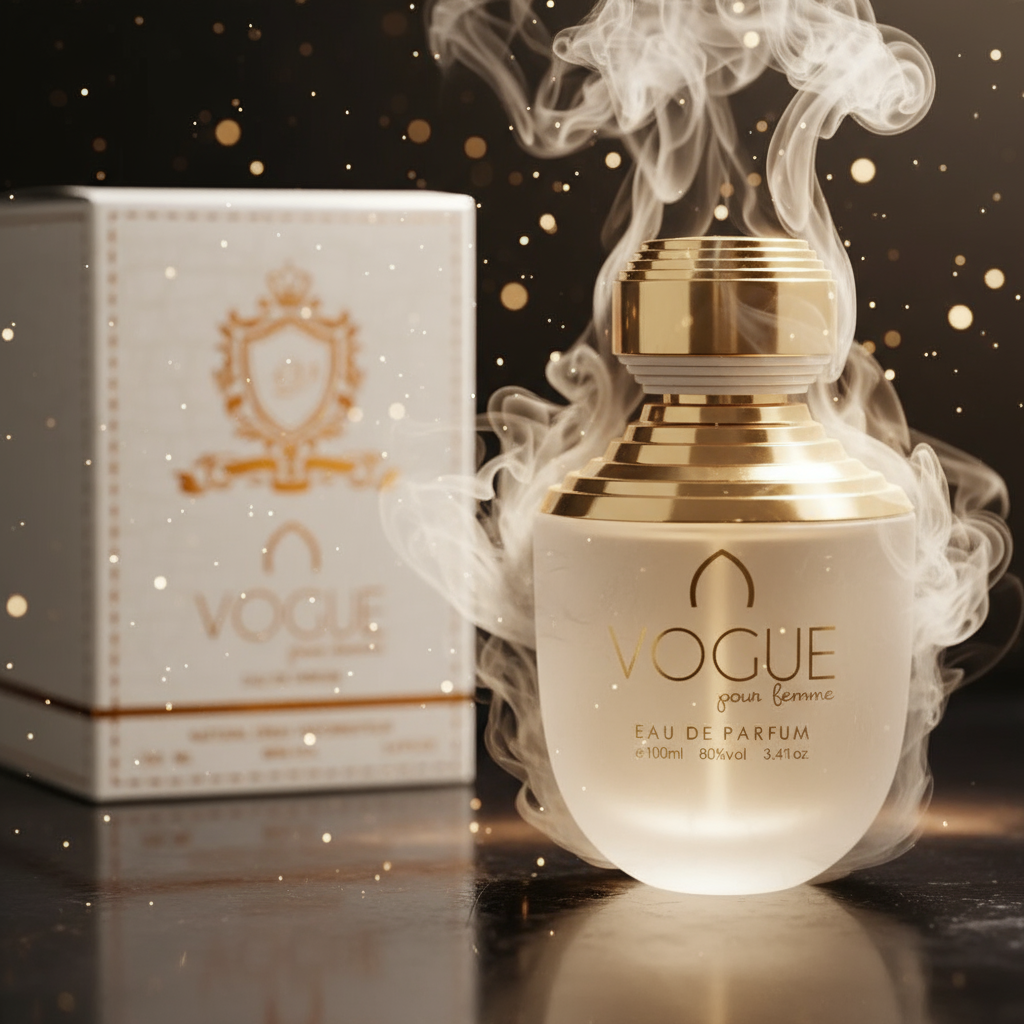100 ml Eau de Perfume VOGUE Ovocná Květinová Pižmová Vůně pro Ženy
