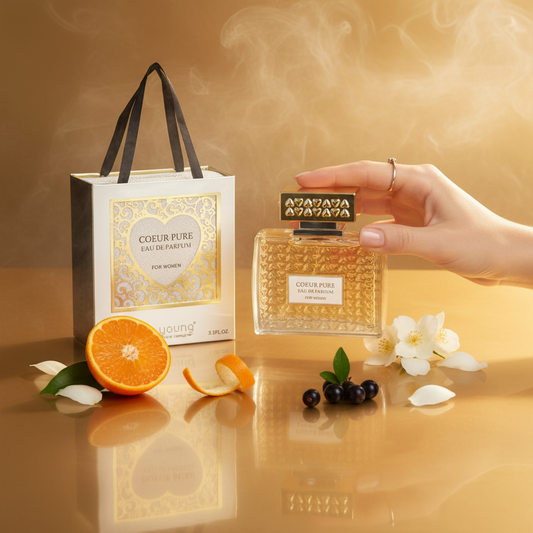 100 ml Eau de Parfume COEUR PURE květinová vůně pro ženy
