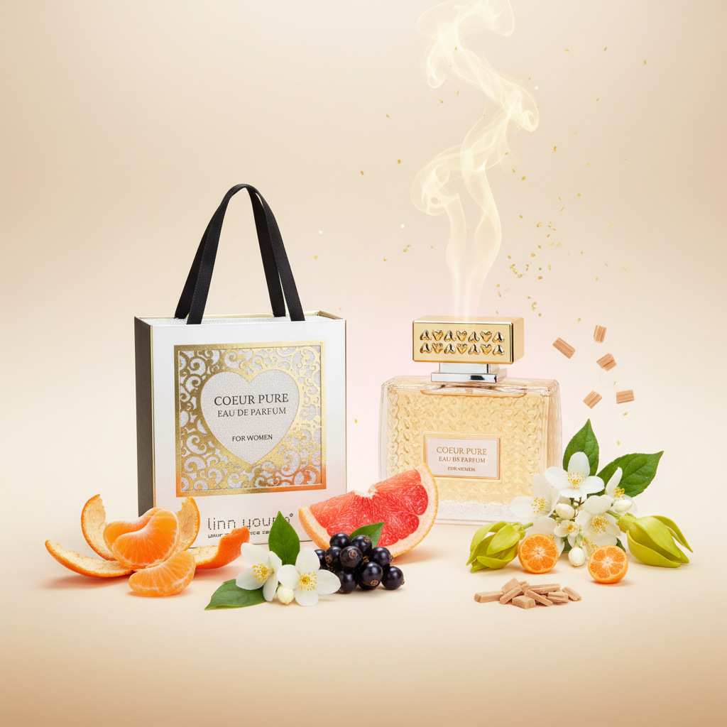 100 ml Eau de Parfume COEUR PURE květinová vůně pro ženy 3 